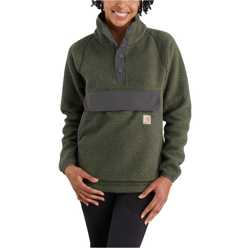 Womens Fleece Pullover Relaxed Fit 2 Warmer Rating Reg Carhartt