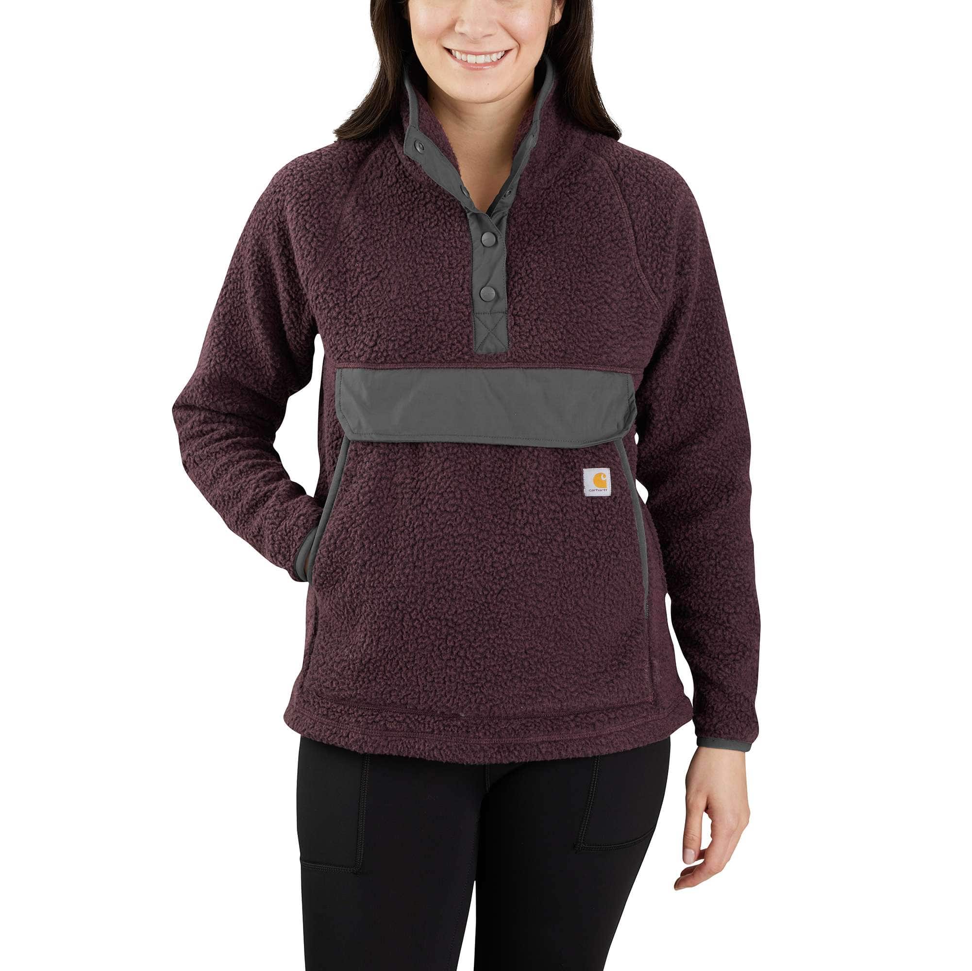 Women's Relaxed Fit Fleece Pullover - 2 Warmer Rating | 25% Off Women's ...