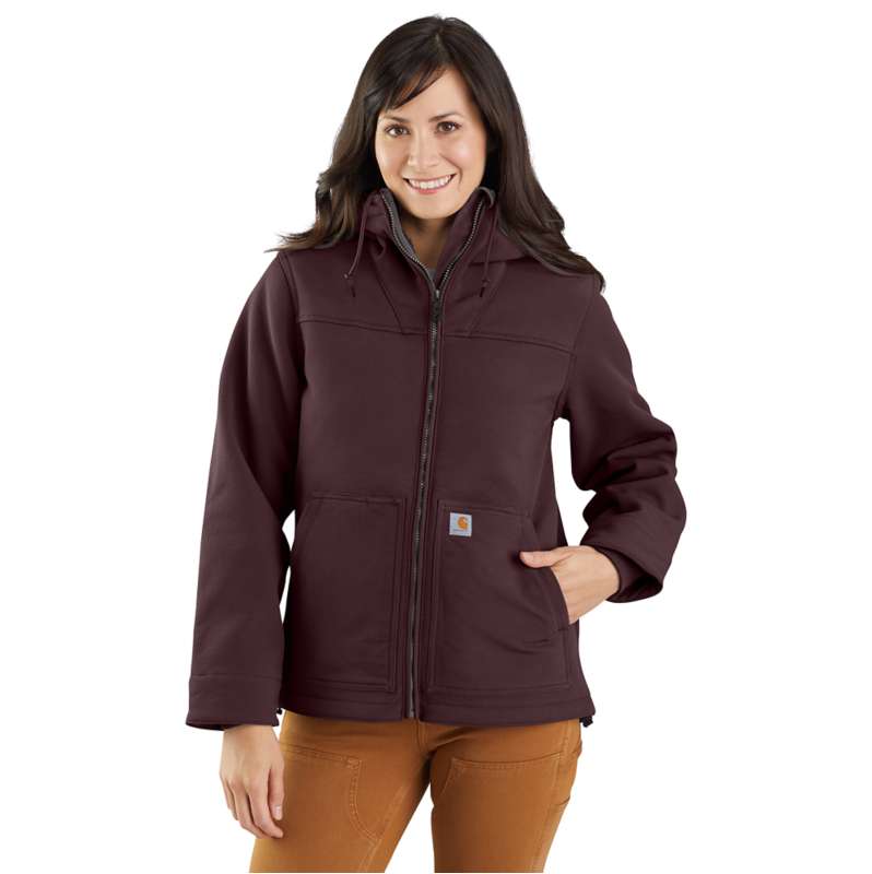Carhartt  Blackberry Women's Super Dux™ Relaxed Fit Sherpa-Lined Jacket - 2 Warmer Rating