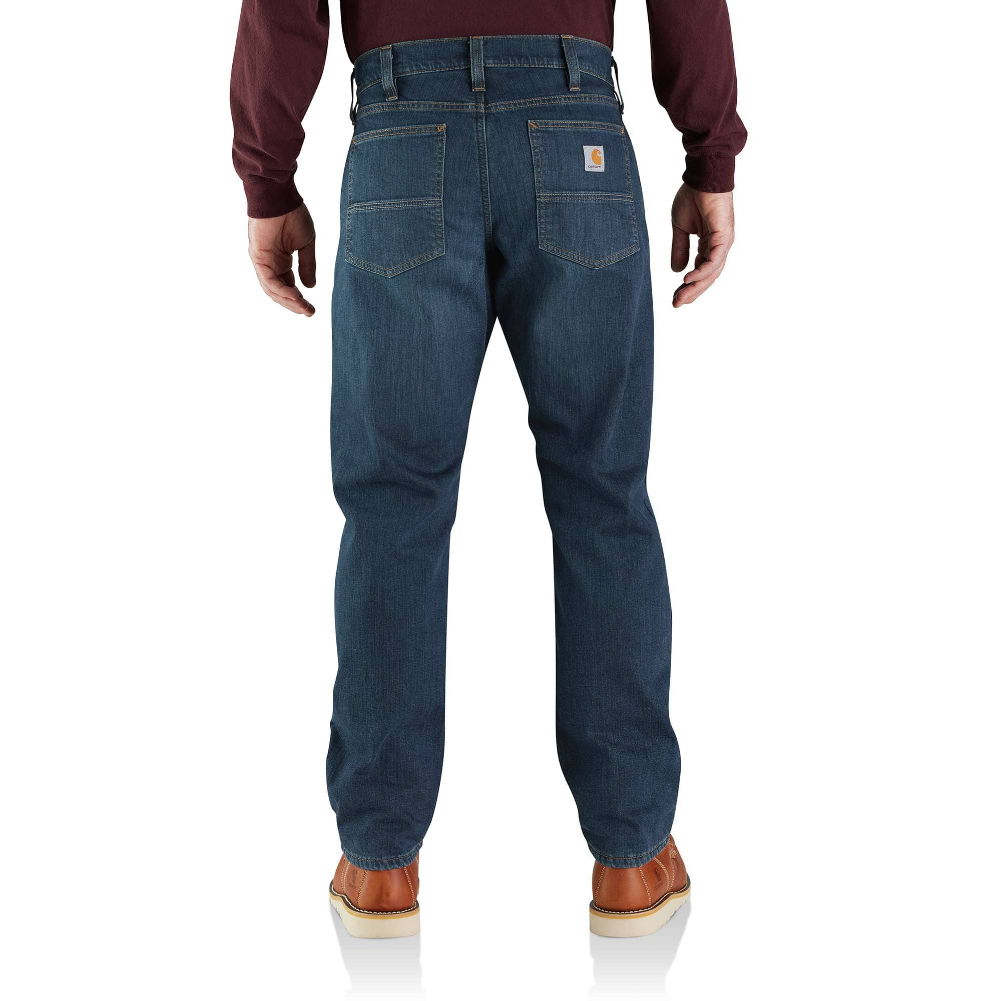 Additional thumbnail 2 of Rugged Flex® Relaxed Fit Fleece-Lined 5-Pocket Jean