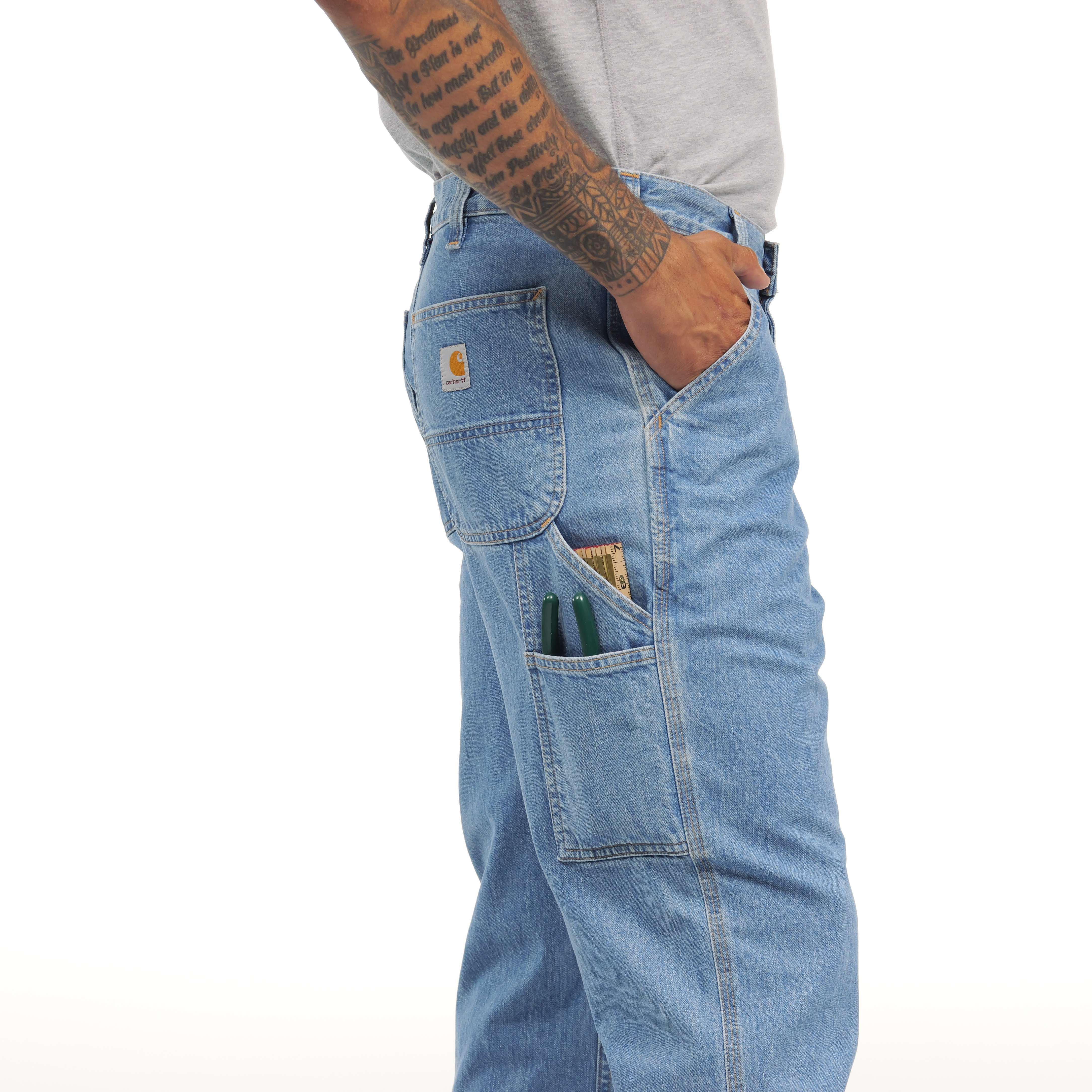 Additional thumbnail 3 of Men's Utility Jean - Loose Fit - 100% Cotton Denim