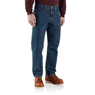 Carhartt Men's Canal Relaxed Fit Flannel-Lined 5-Pocket Jean