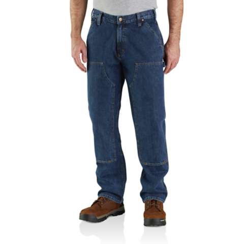 Мужские брюки Carhartt Loose Straight Double-Front Denim Dungaree
