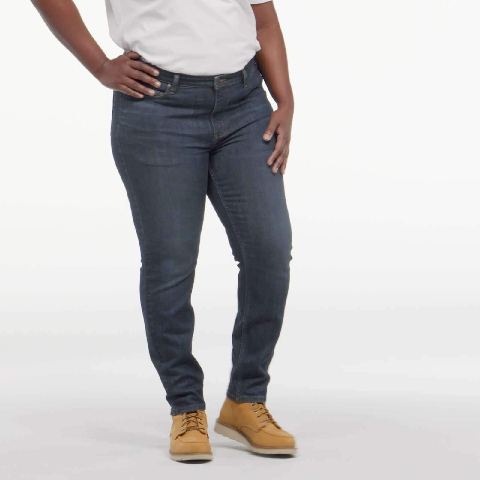 Additional thumbnail 3 of Women's Mid Rise Jean - Slim Tapered Fit - Rugged Flex®