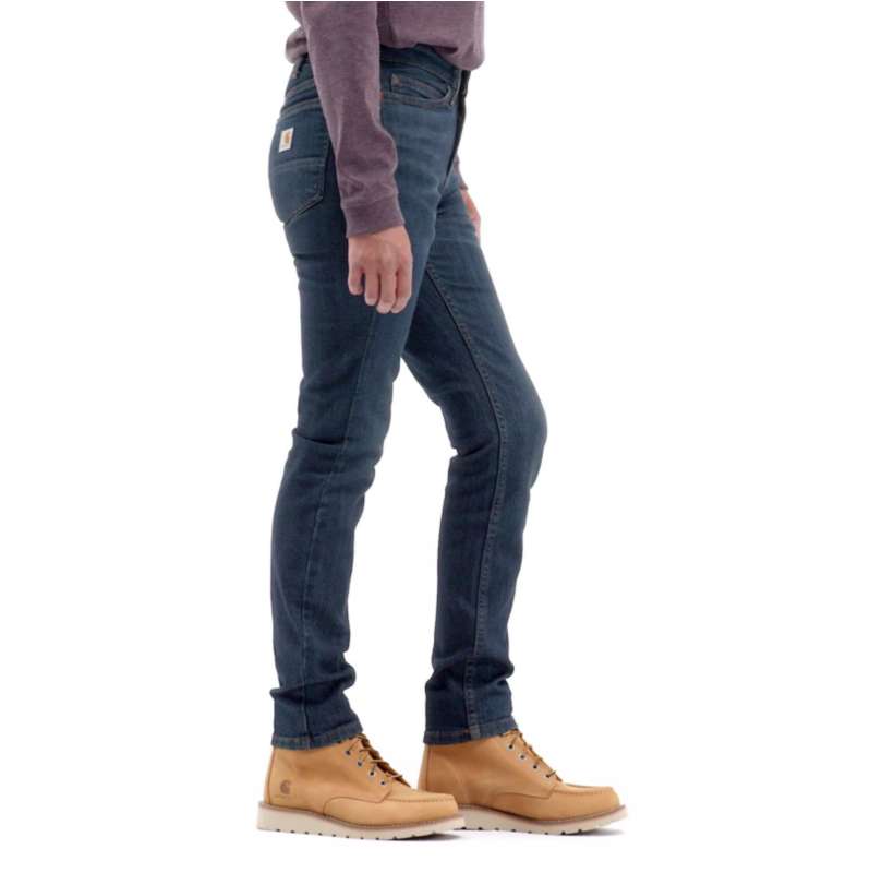 Carhartt  undefined Women's Mid Rise Jean - Slim Tapered Fit - Rugged Flex®
