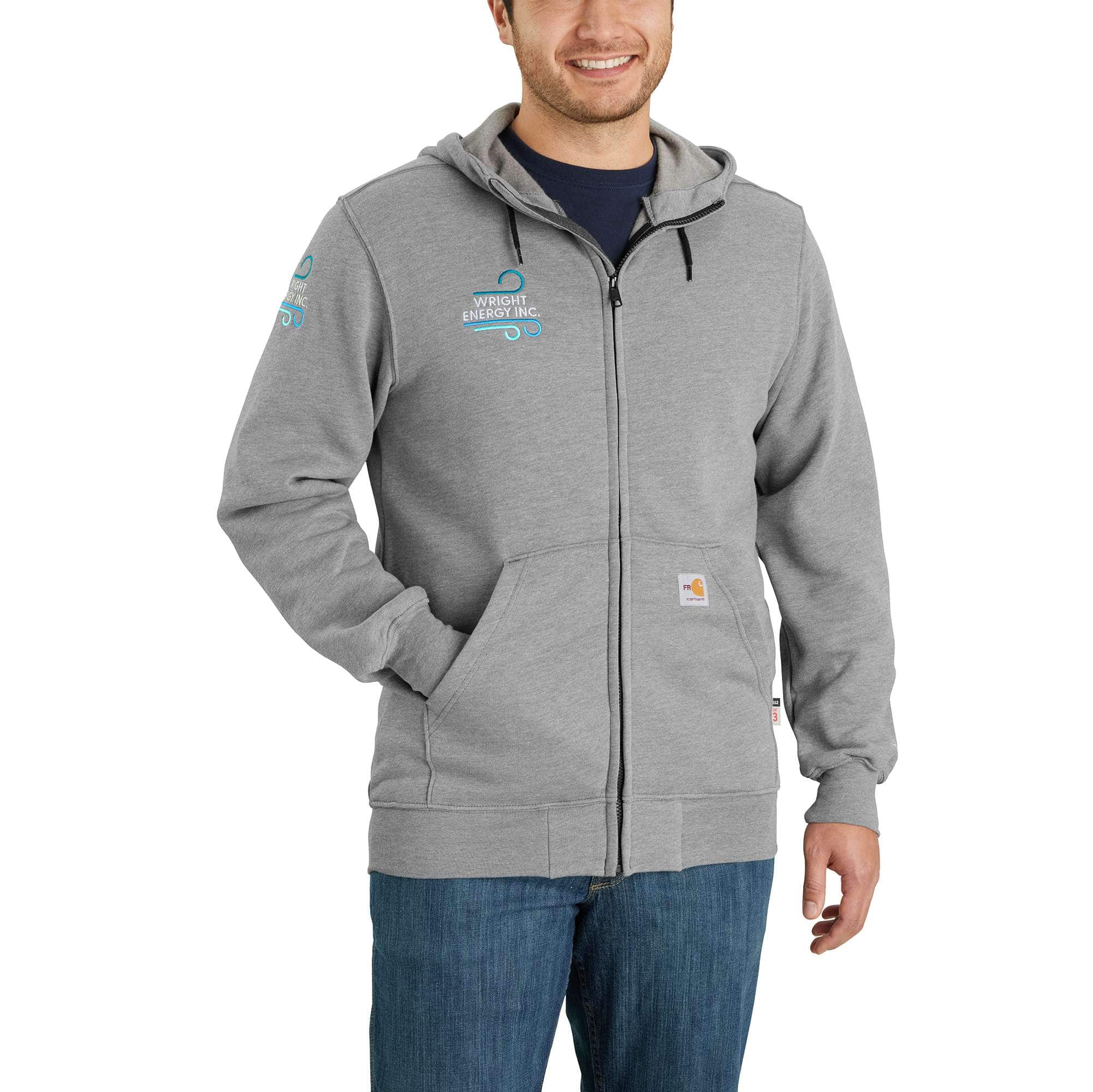 Pioneer 337SF Flame Resistant/ARC Rated Zip Style Heavyweight Safety Hoodie