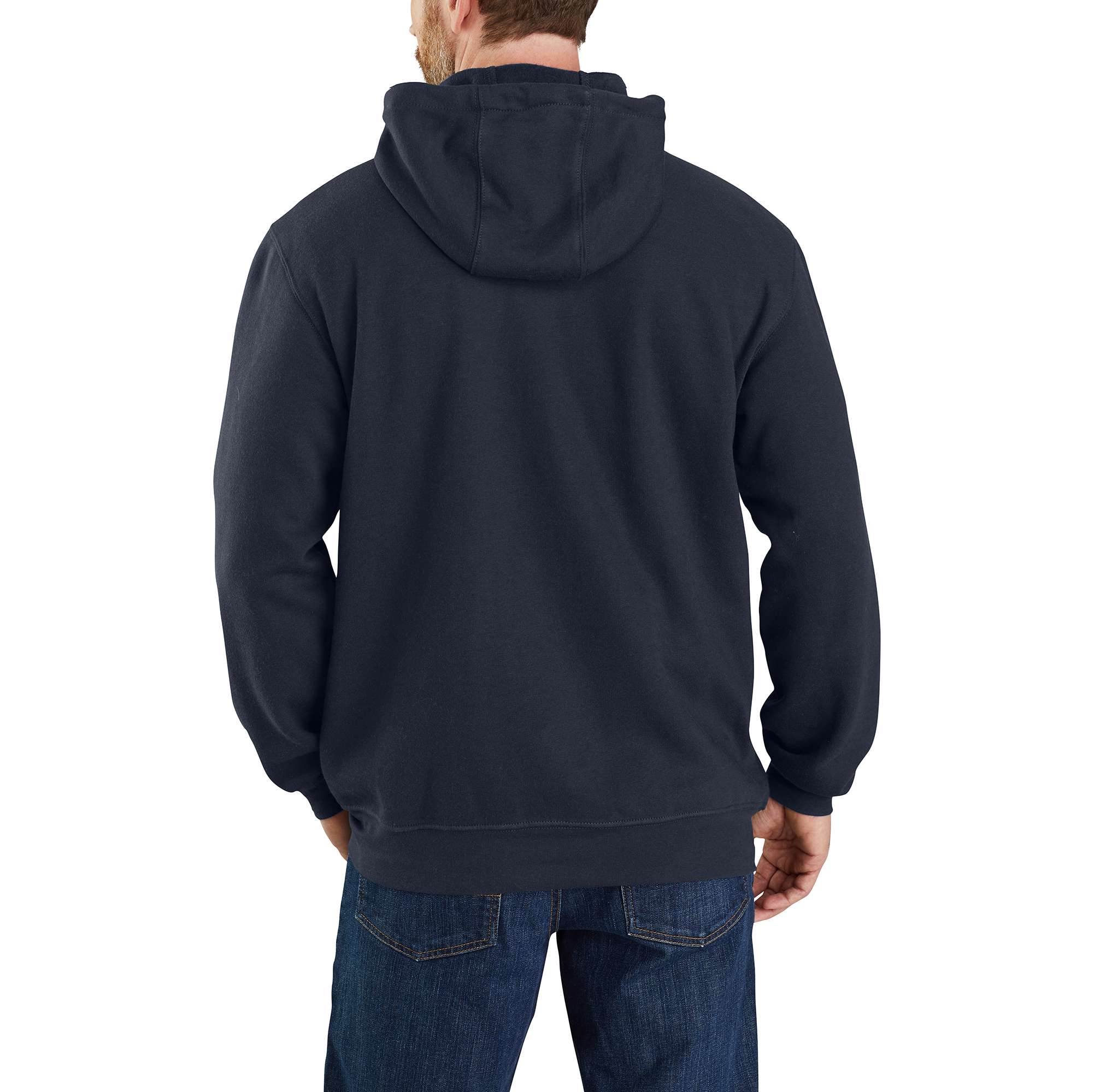 Additional thumbnail 2 of Flame-Resistant Carhartt Force® Loose Fit Midweight Hooded Zip Front Sweatshirt