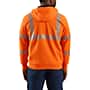 Additional thumbnail 3 of High-Visibility Loose Fit Midweight Thermal-Lined Full-Zip Class 3 Sweatshirt