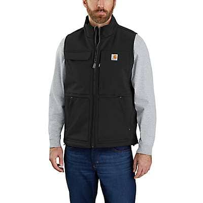 Carhartt Men's Coffee Super Dux™ Relaxed Fit Sherpa-Lined Vest