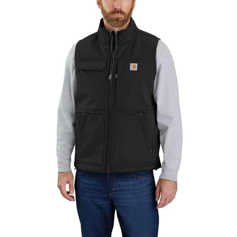 Carhartt  Black Super Dux™ Relaxed Fit Sherpa-Lined Vest