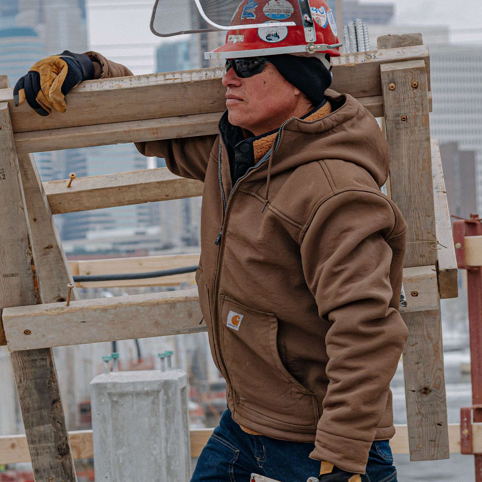 Additional thumbnail 5 of Men's Super Dux™ Sherpa-Lined Active Jac - Relaxed Fit - 2 Warmer Rating