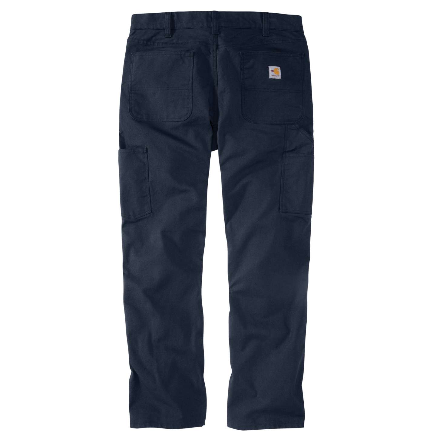 Мужские брюки Carhartt FR Relaxed Straight Rugged Flex™ Duck Dungaree, цвет: Тёмно-синий — фото 2