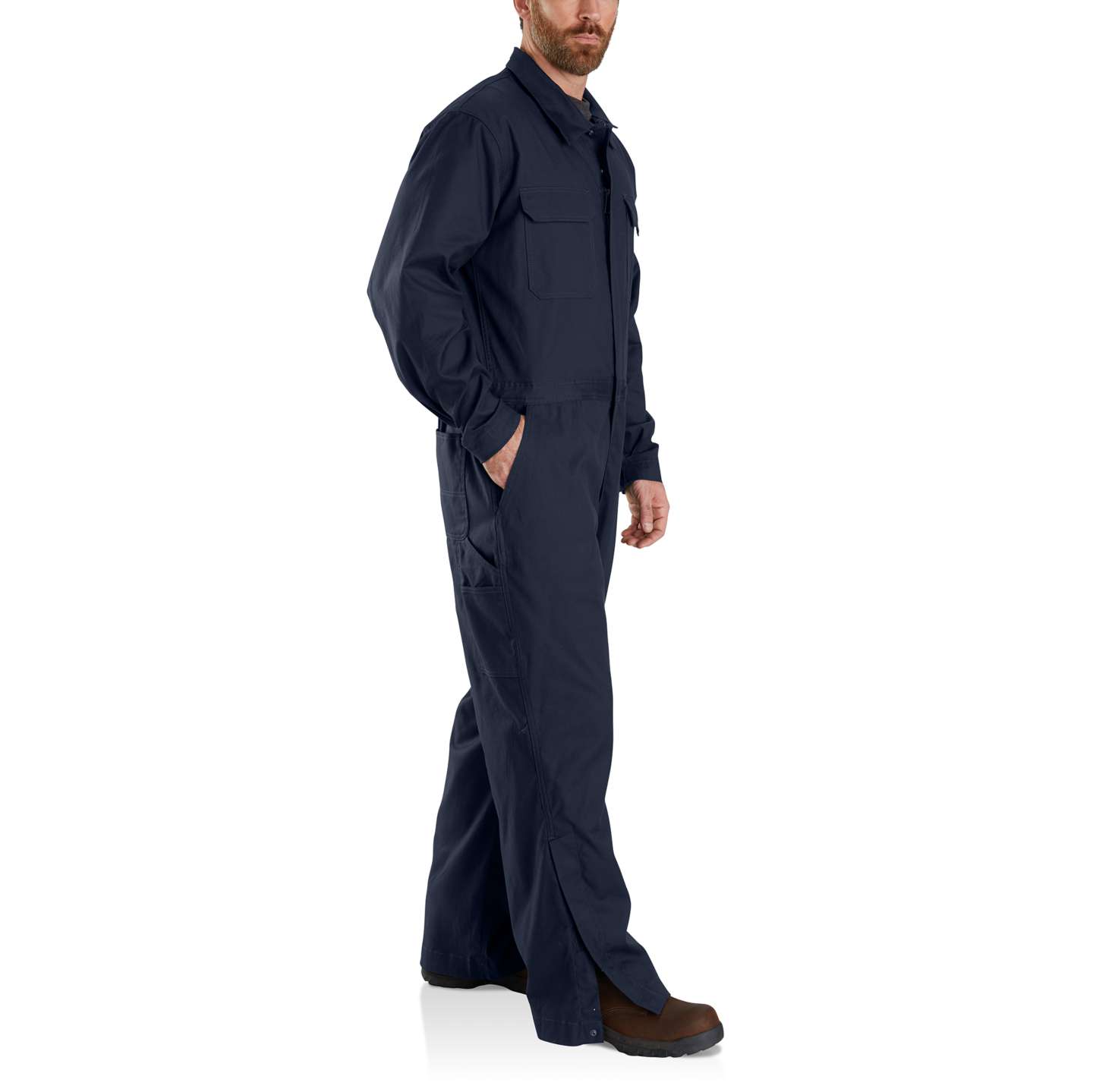 Мужской комбинезон Carhartt Rigby Coverall, цвет: Тёмно-синий — фото 2