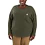 Additional thumbnail 2 of Relaxed Fit Heavyweight Long-Sleeve Crewneck Pocket Thermal Shirt