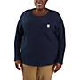 Additional thumbnail 3 of Relaxed Fit Heavyweight Long-Sleeve Crewneck Pocket Thermal Shirt