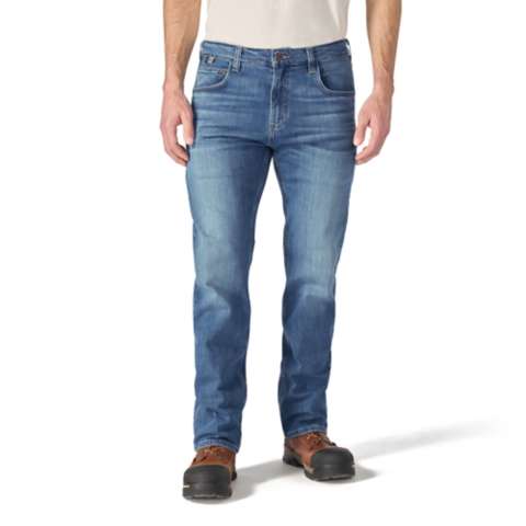 Мужские джинсы Carhartt FR Slim Straight Rugged Flex™ Jean, цвет: Cascade