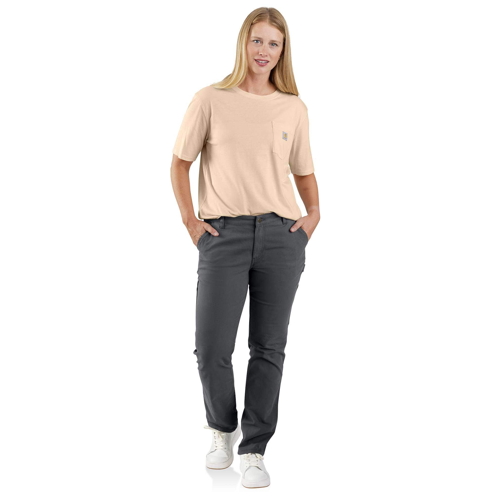 Additional thumbnail 1 of Women's Canvas Work Pant - Relaxed Fit - Rugged Flex®