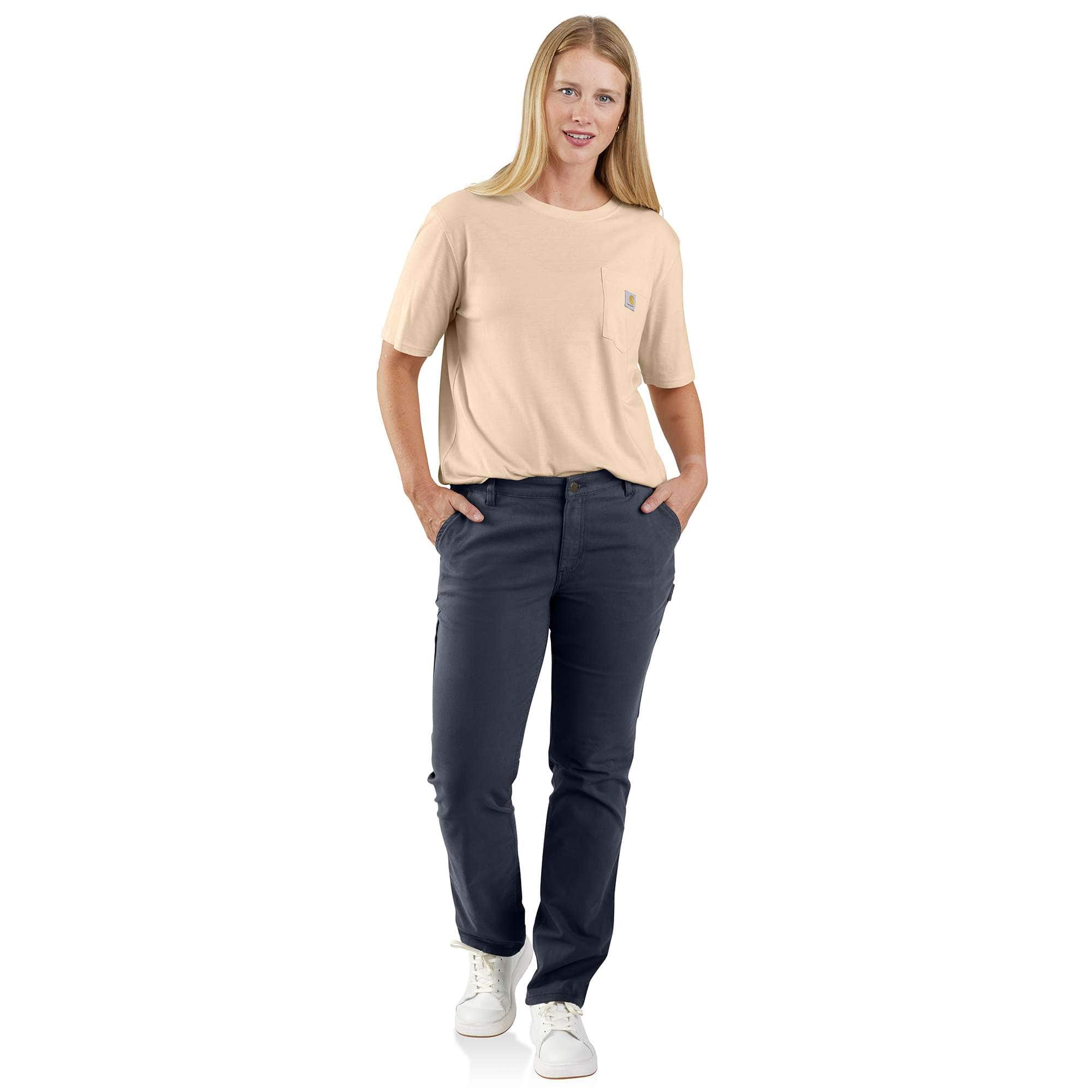 Additional thumbnail 1 of Women's Canvas Work Pant - Relaxed Fit - Rugged Flex®