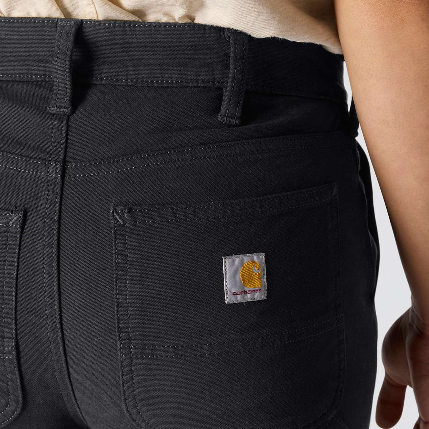 Женские брюки Carhartt Essential Ashland, цвет: Чёрный — фото 3