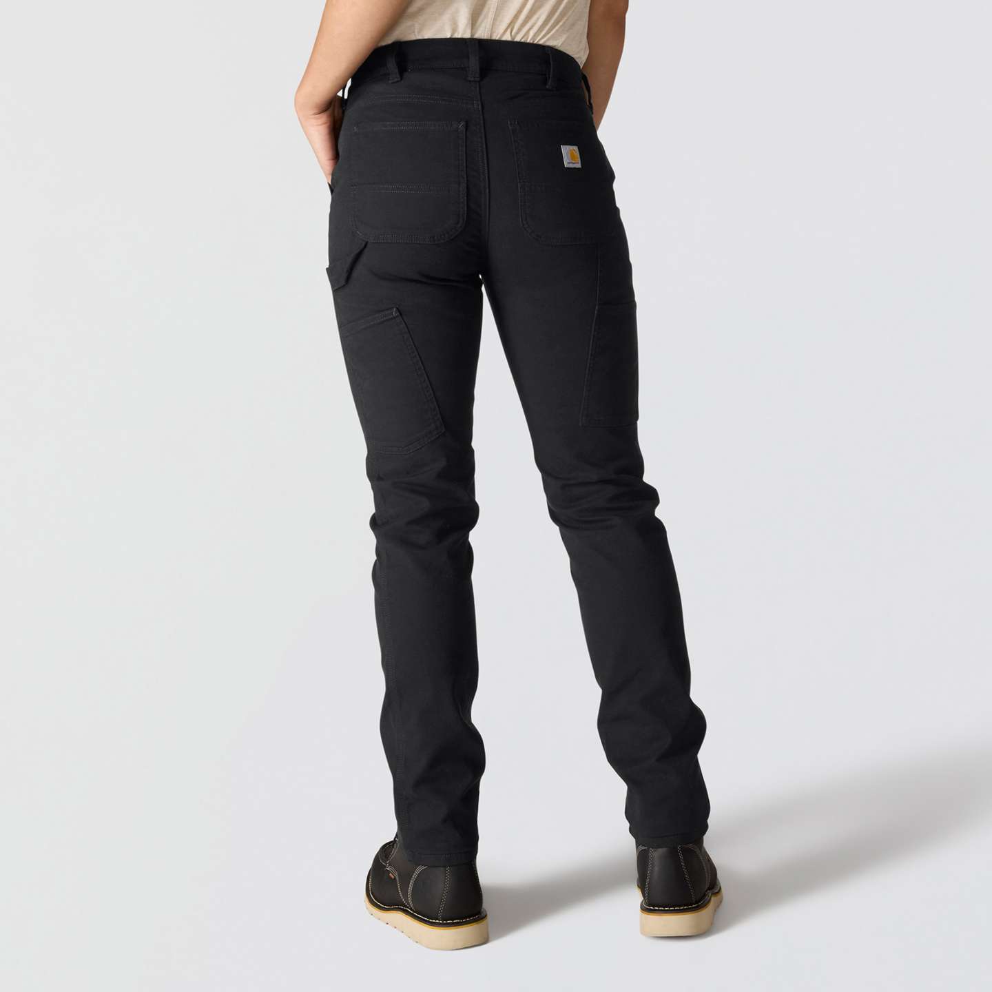 Женские брюки Carhartt Essential Ashland, цвет: Чёрный — фото 2