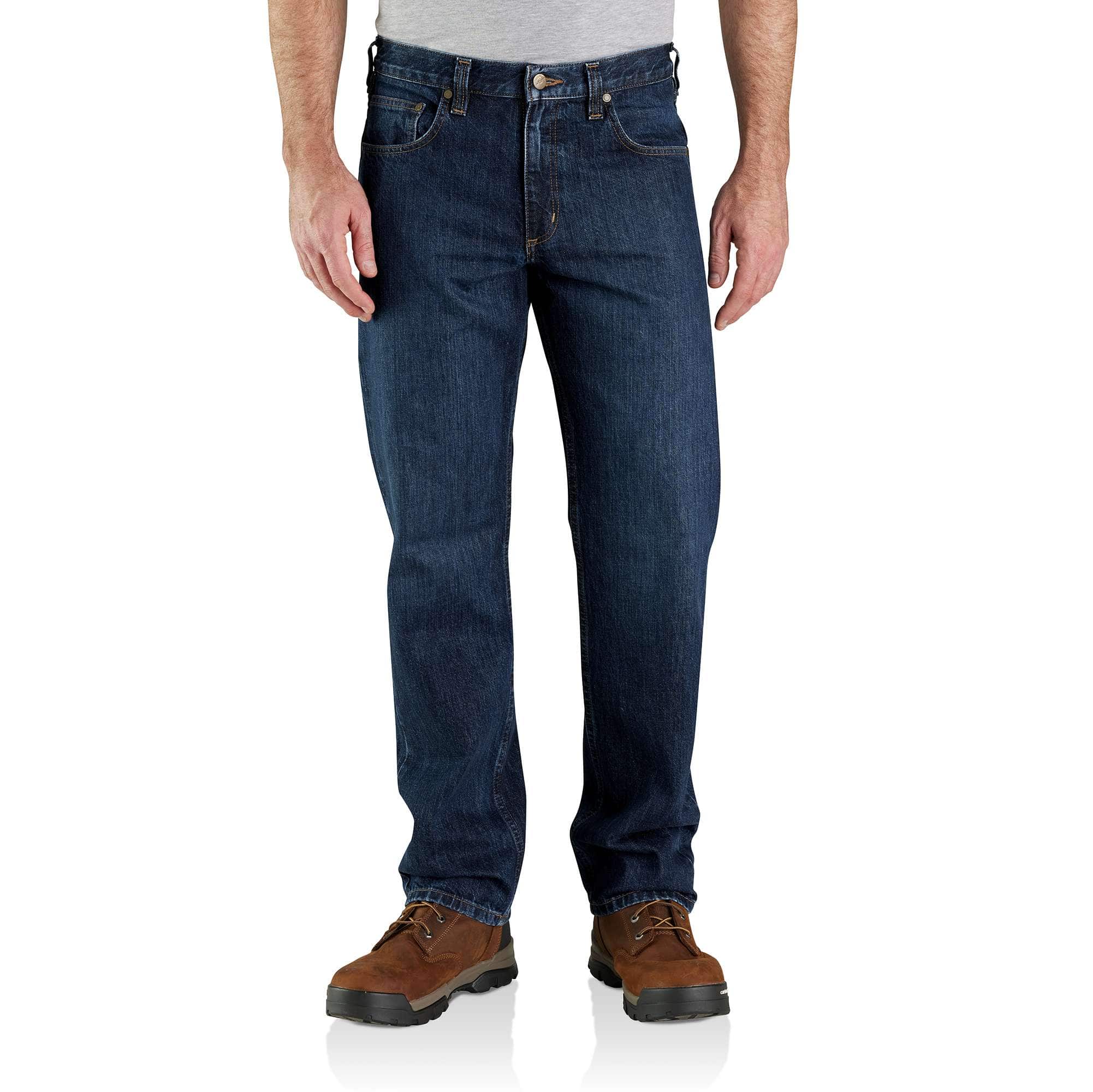 Men's Jean - Relaxed Fit - 100% Cotton Denim | Father's Day Gifts 
