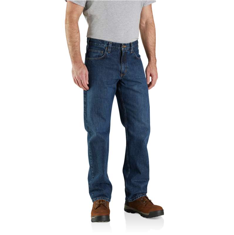 Carhartt  Bay Men's Jean - Relaxed Fit - 100% Cotton Denim