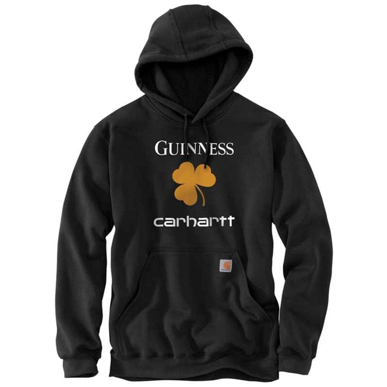 Carhartt  Black Loose Fit Midweight Guinness Graphic Sweatshirt