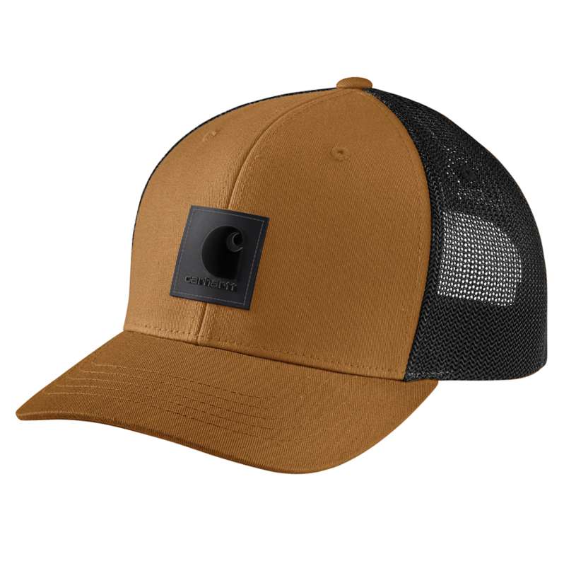 Rugged Flex™ Twill Mesh-Back Logo Patch Trucker Hat  display picture 1