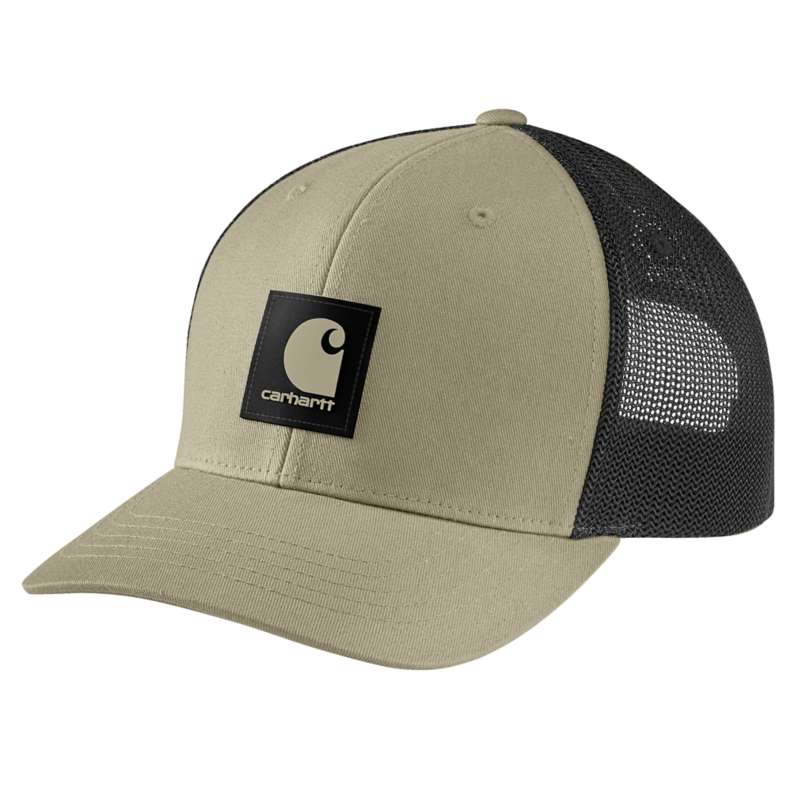 Carhartt  Faded Fatigue Rugged Flex™ Oakland Rubber Patch Cap