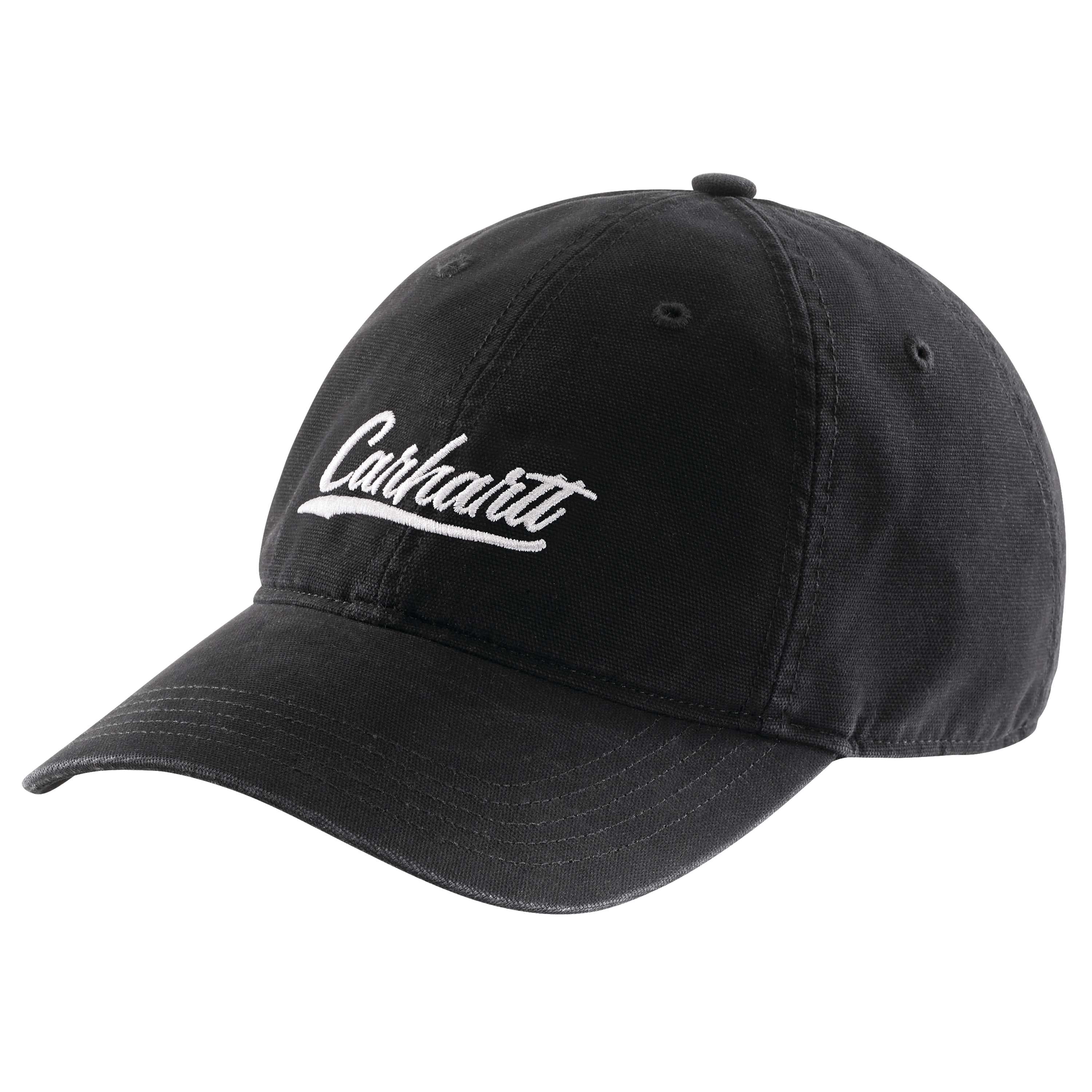 Women's Canvas Script Graphic Cap