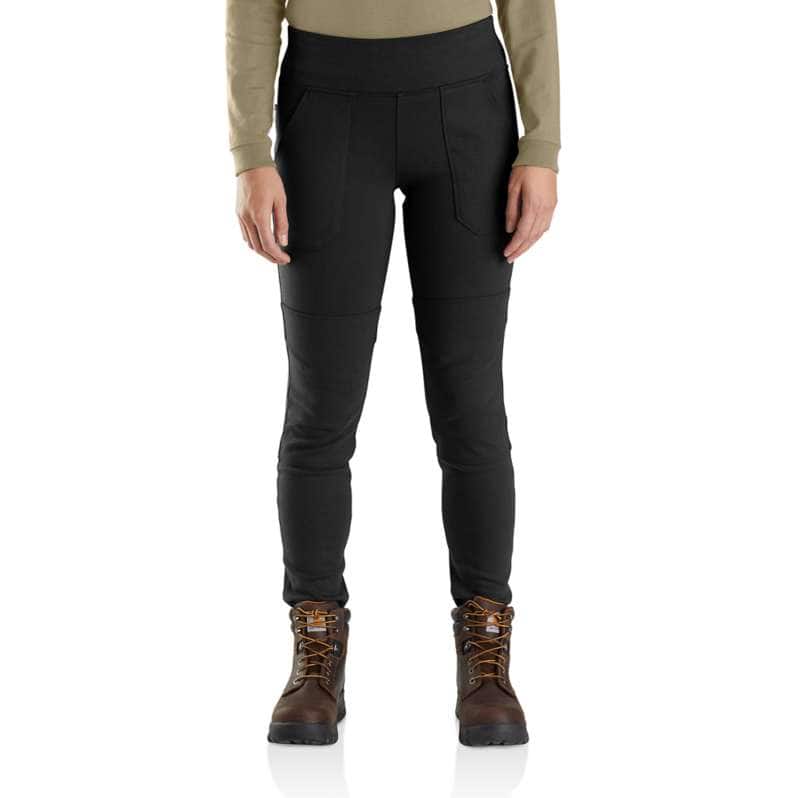 Carhartt  Black Women's Flame-Resistant Force® Fitted Midweight Utility Legging