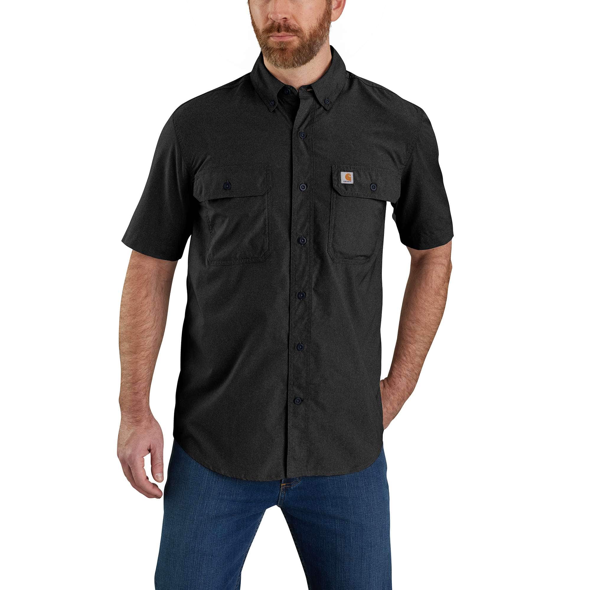 Loose Fit Midweight Short-Sleeve Pocket Polo