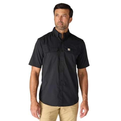 Мужские рубашки Carhartt Force Sun Defender™ Chambray Relaxed SS Shirt