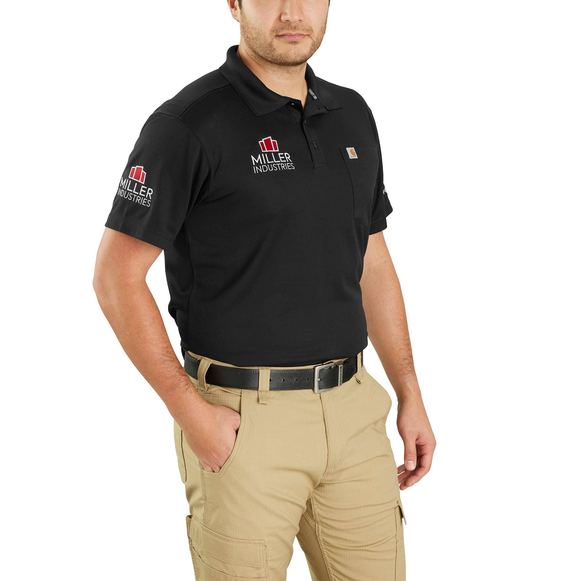 Force Relaxed Fit Lightweight Short-Sleeve Pocket Polo