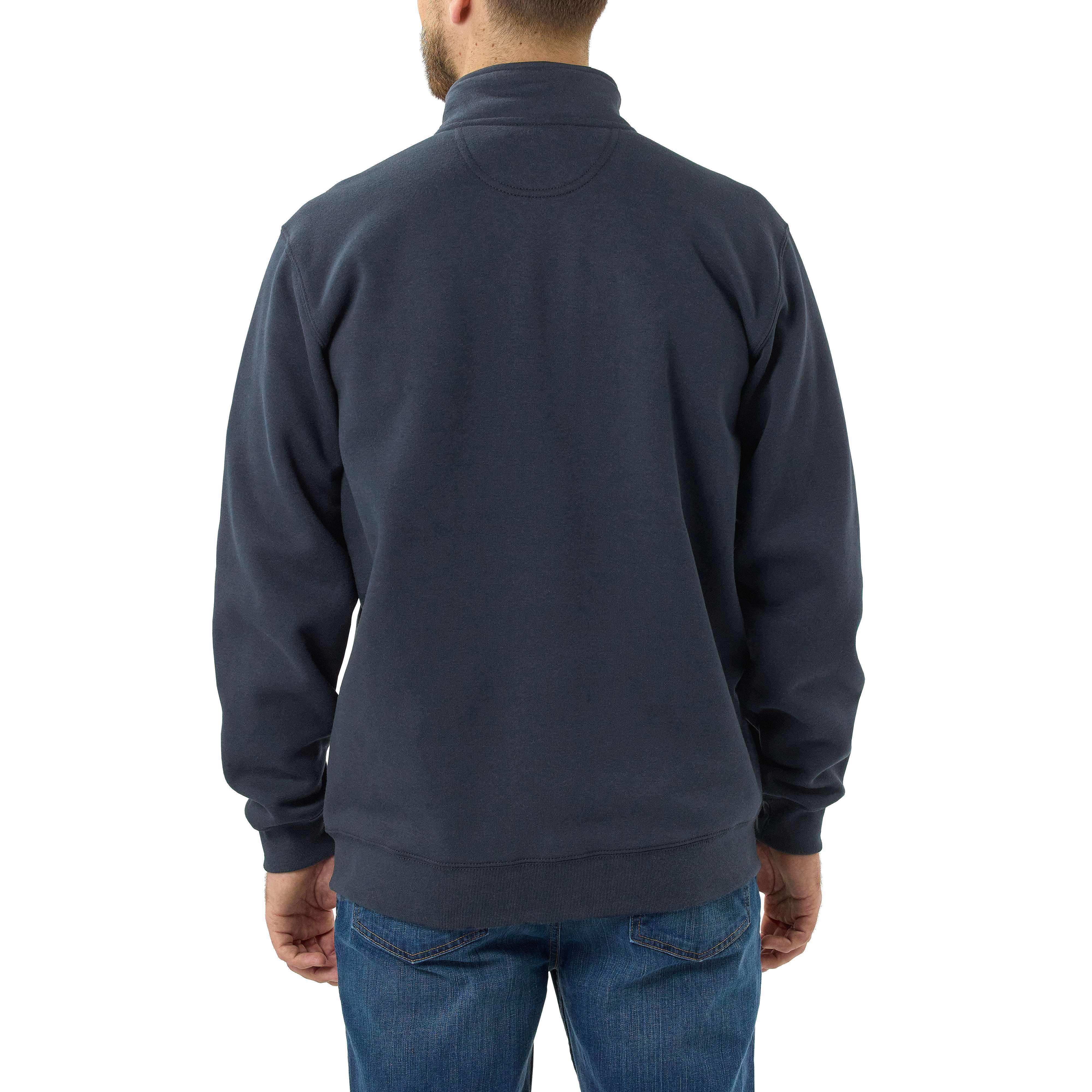 Additional thumbnail 2 of Loose Fit Midweight Quarter-Zip Mock-Neck Sweatshirt