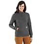 Additional thumbnail 1 of Women's Relaxed Fit Midweight Quarter-Zip Mock-Neck Sweatshirt