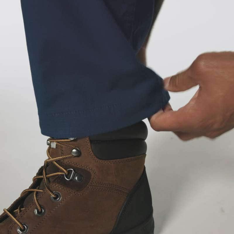 Rugged Flex® Relaxed Fit  Garment Dyed Duck Double-Front Utility Pant