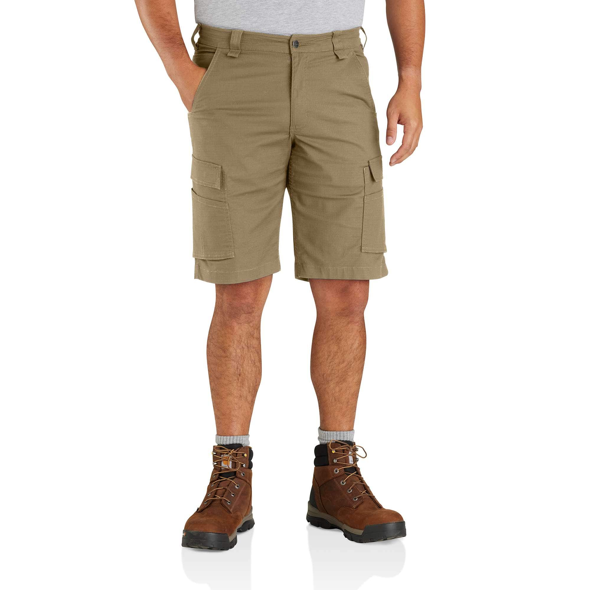 Carhartt Mens Rugged Flex Relaxed Fit Ripstop Cargo Work Short