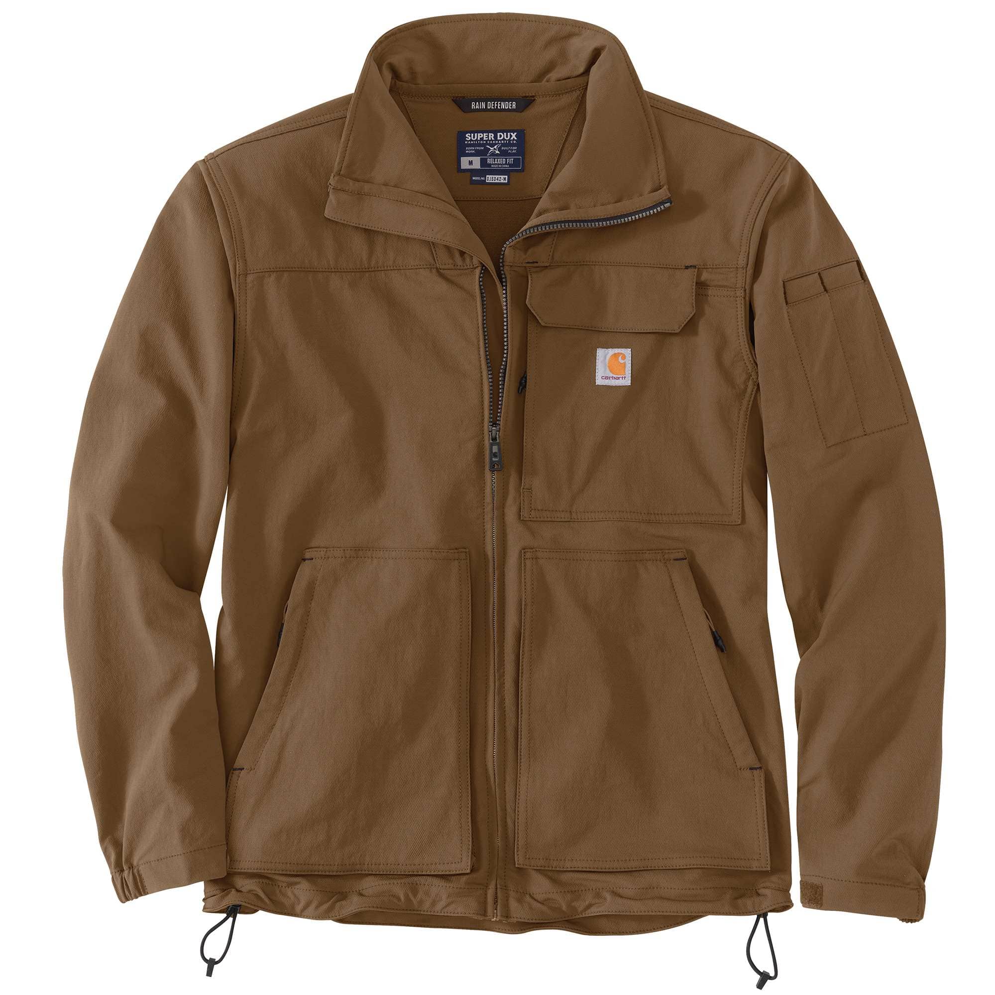 Super Dux Relaxed Fit Lightweight Mock Neck Jacket