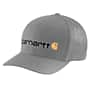 Additional thumbnail 1 of Rugged Flex® Fitted Canvas Mesh-Back Logo Graphic Cap