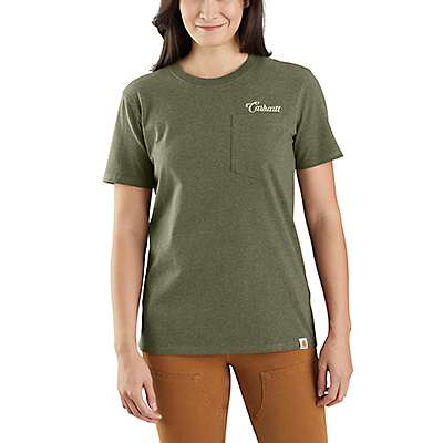 Carhartt Original Fit Damen-T-Shirt 103592 aus hochfester Baumwolle 