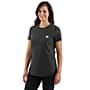 Additional thumbnail 1 of Women's Force Relaxed Fit Midweight Pocket T-Shirt