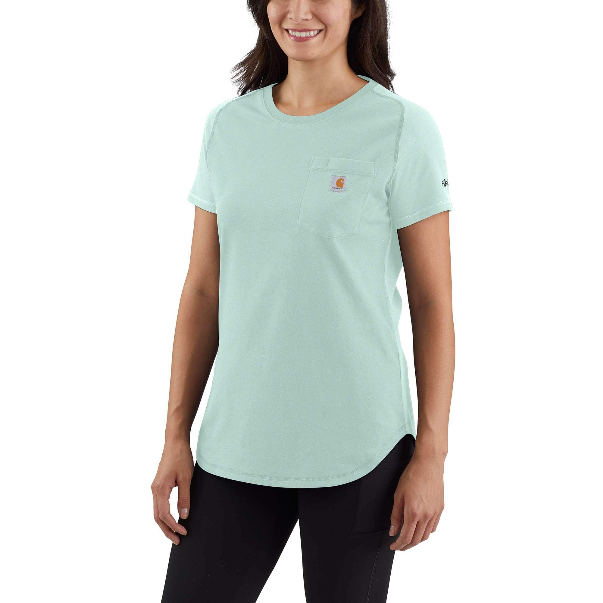 Carhartt Women's Malt Women's Force Relaxed Fit Midweight Pocket T-Shirt