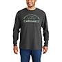 Additional thumbnail 1 of Loose Fit Heavyweight Long-Sleeve Rugged Graphic T-Shirt