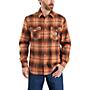 Additional thumbnail 1 of Rugged Flex® Relaxed Fit Midweight Flannel Long-Sleeve Snap-Front Plaid Shirt