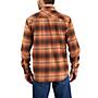 Additional thumbnail 2 of Rugged Flex® Relaxed Fit Midweight Flannel Long-Sleeve Snap-Front Plaid Shirt