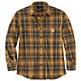 Additional thumbnail 1 of Loose Fit Heavyweight Flannel Long-Sleeve Plaid Shirt