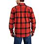 Additional thumbnail 2 of Loose Fit Heavyweight Flannel Long-Sleeve Plaid Shirt