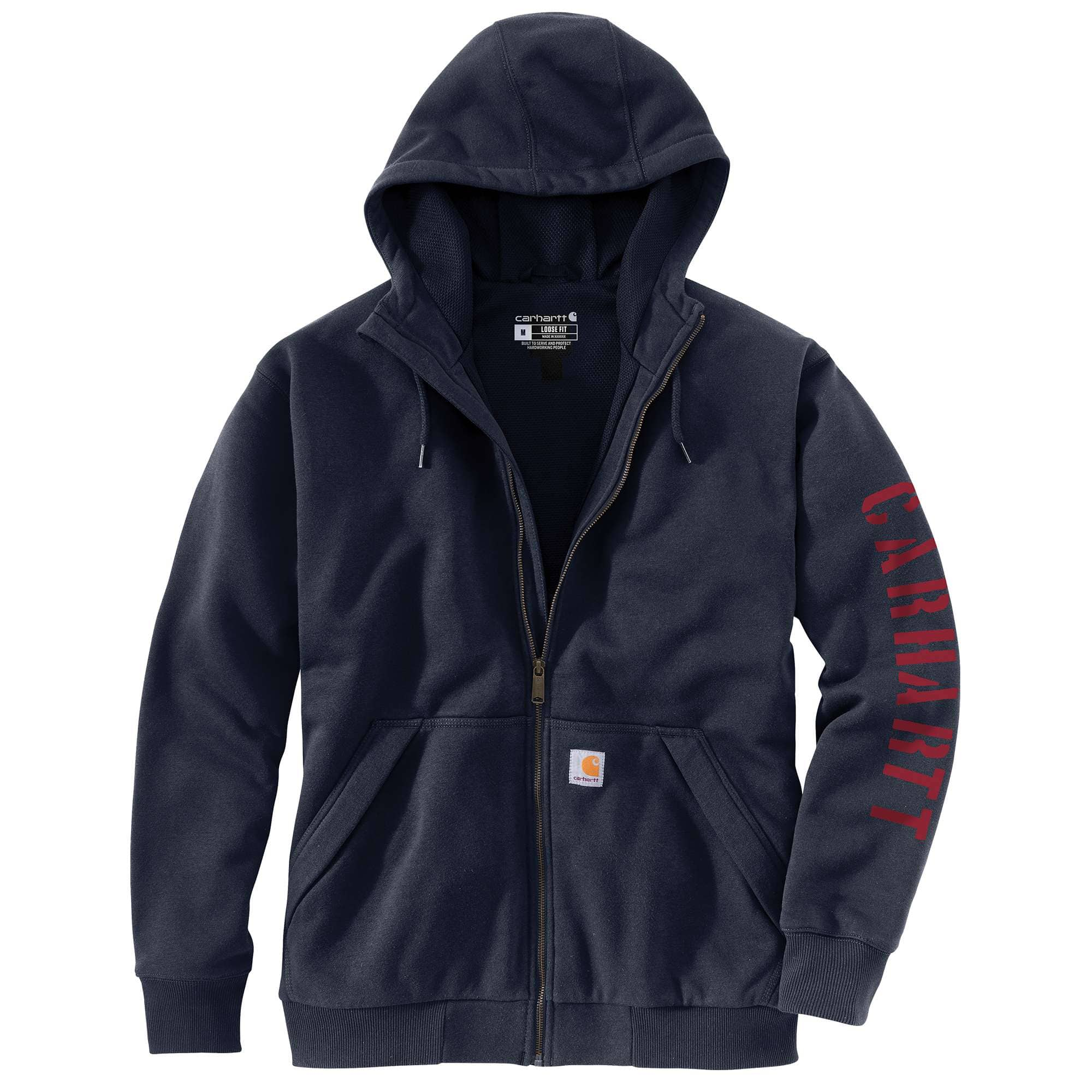 Fleece lined hoodie on sale jacket