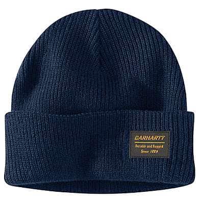 Carhartt Men's Lakeshore Knit Rugged Patch Beanie